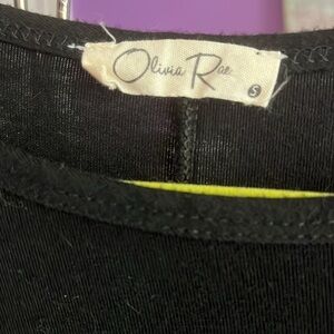 Classic Black Tee Shirt Style dress